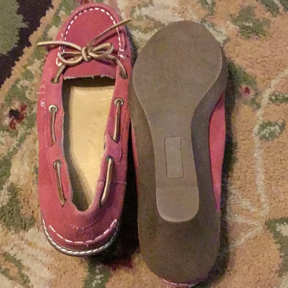 Sperry red w heels spider top size 8 shoes - Picture 3 of 4